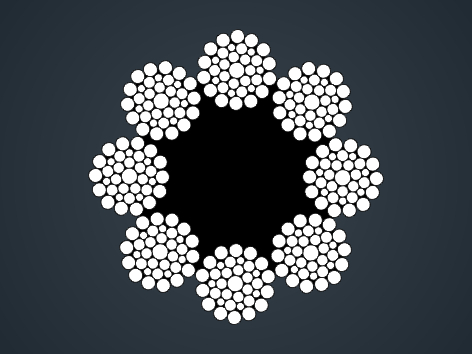 8×36WS+FC粗直徑鋼絲繩