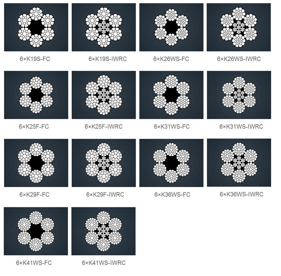壓實(shí)股鋼絲繩 壓實(shí)股鋼絲繩