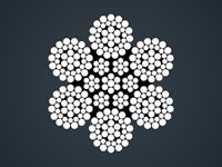 CFRC 6×37S+IWR CFRC 6×37S+IWR