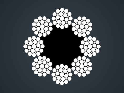 電梯用鋼絲繩8×25Fi+FC 8×25Fi+FC