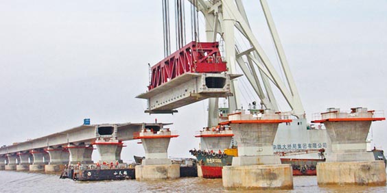 水上工程華東鋼繩應用